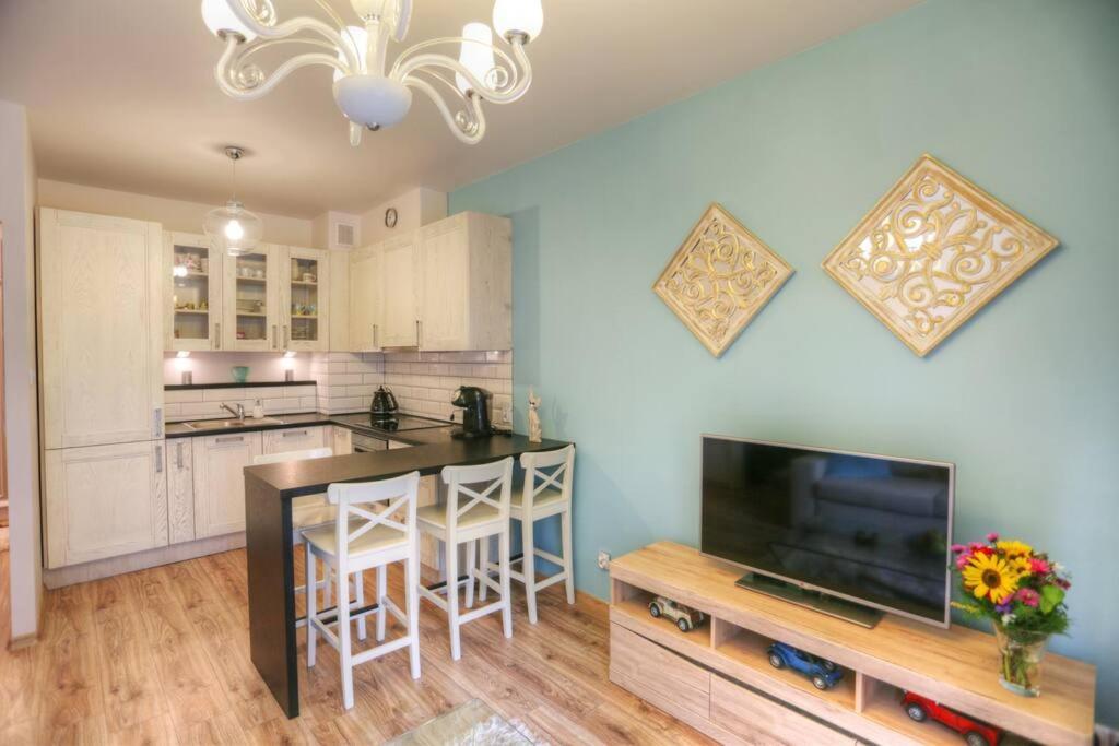 Ekskluzywny Apartament W Centrum Z Balkonem I Parkingiem Krakau Exterior foto