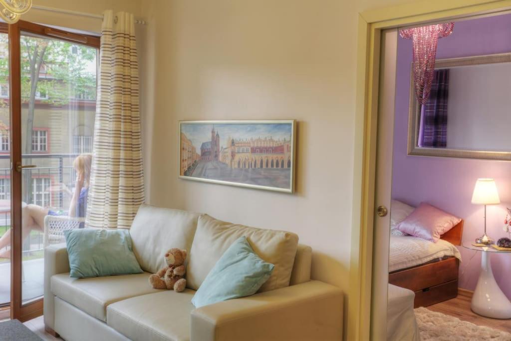 Ekskluzywny Apartament W Centrum Z Balkonem I Parkingiem Krakau Exterior foto