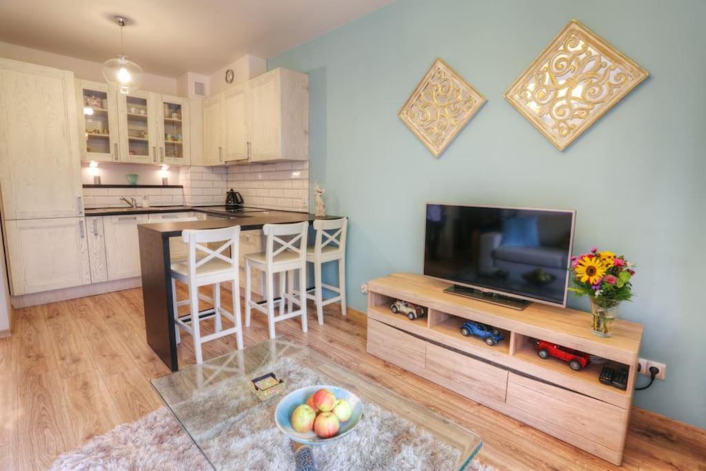 Ekskluzywny Apartament W Centrum Z Balkonem I Parkingiem Krakau Exterior foto